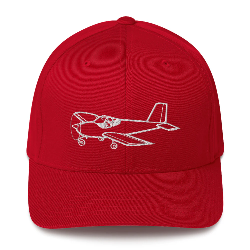 Van's RV-12 Light Sport Aircraft Embroidered Hat - Image 4