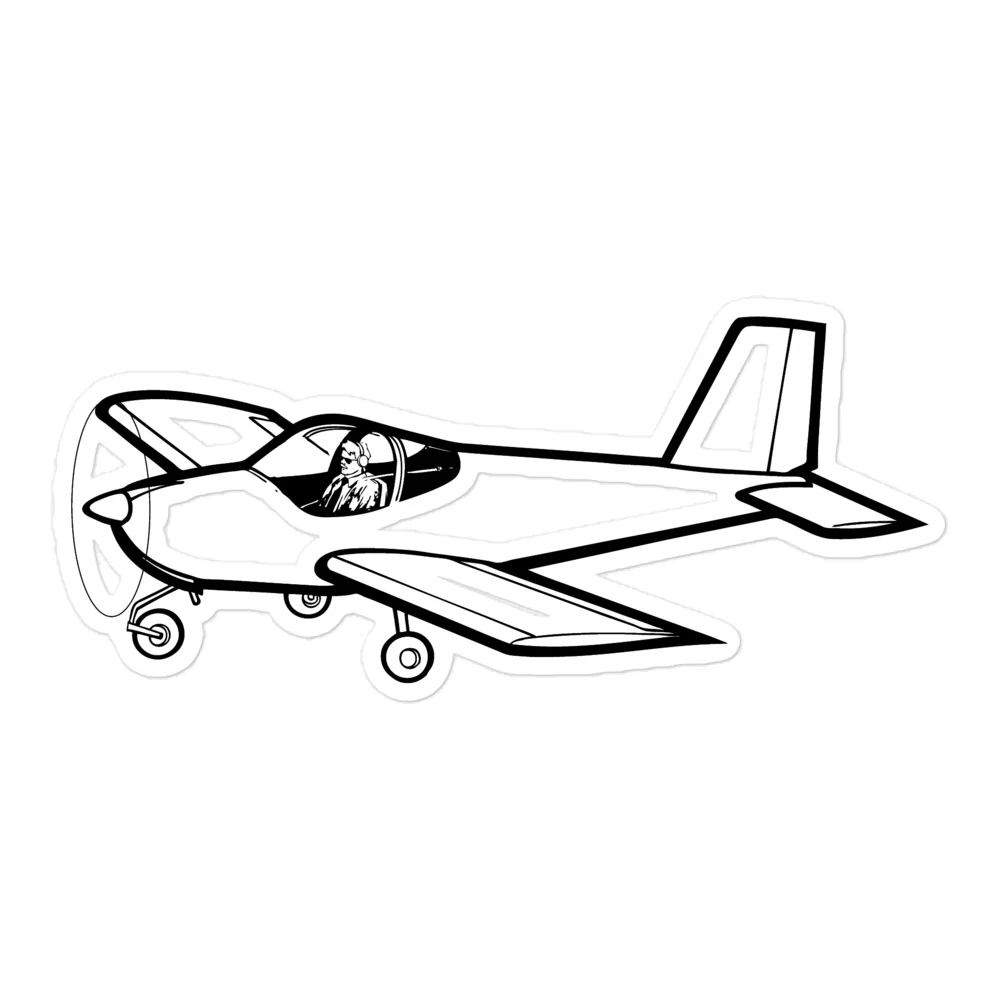 Van's RV-12 Light Sport Aircraft Stickers - Image 3