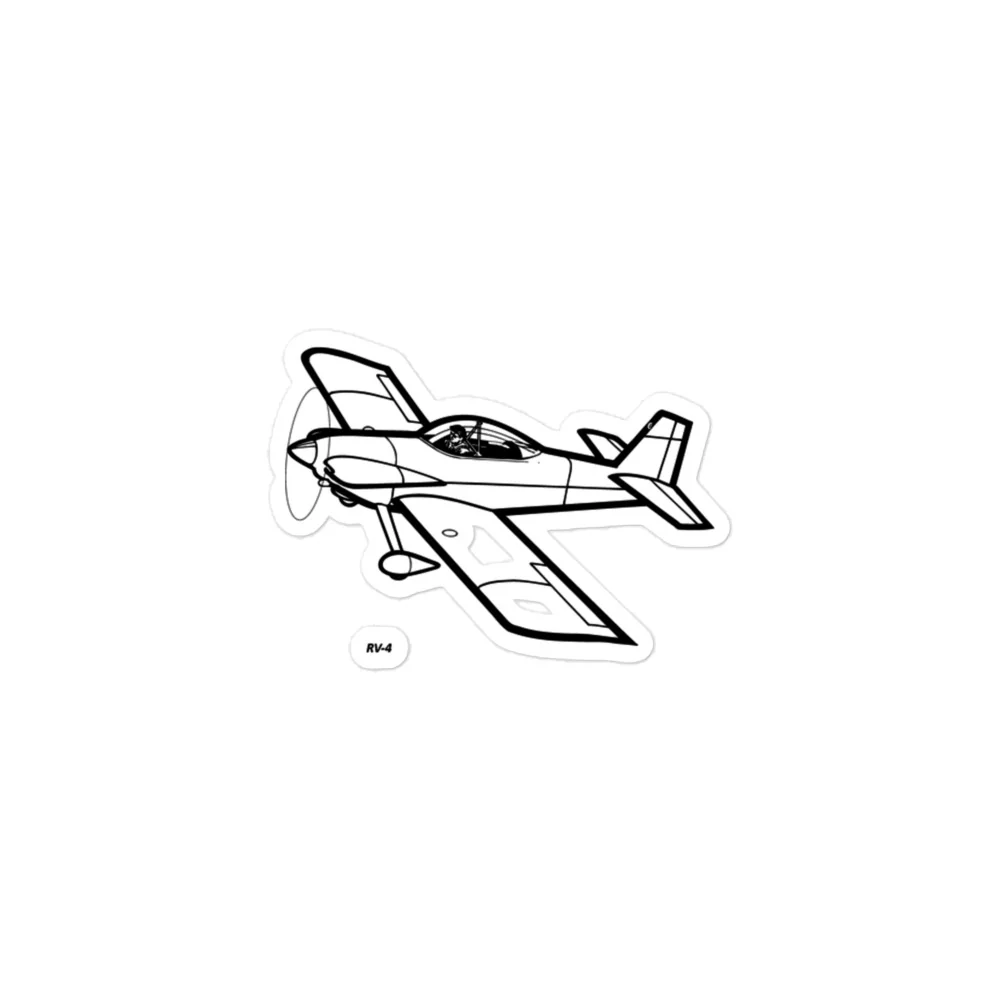 Van's RV-4 Aerobatic Marvel Stickers