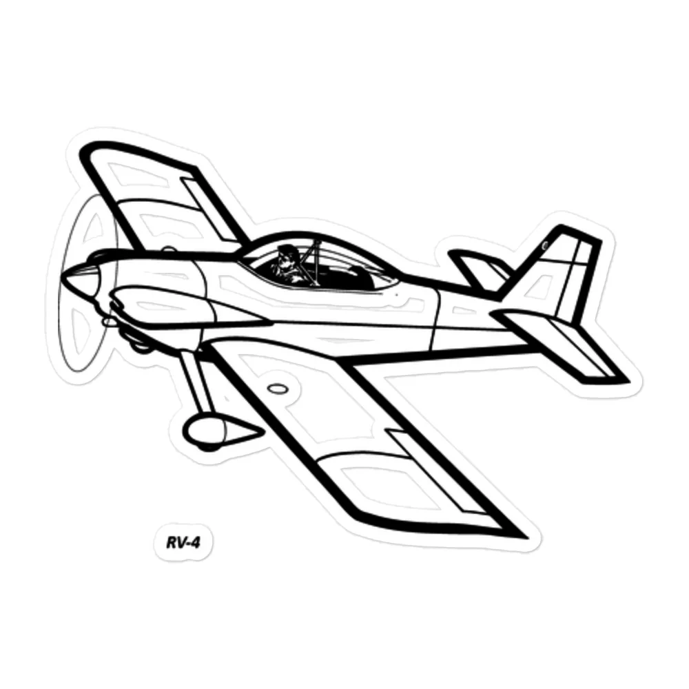 Van's RV-4 Aerobatic Marvel Stickers - Image 3
