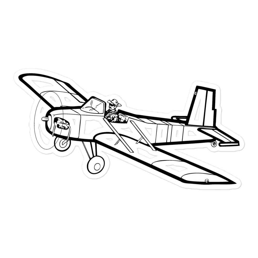 Volksplane Homebuilt Sport Aircraft Stickers - Image 3