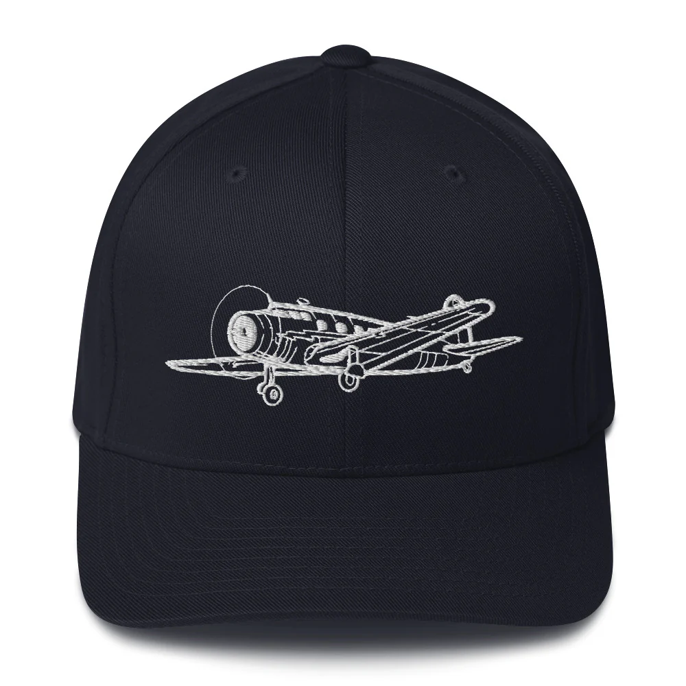 Vultee V-1A Aviation Icon Embroidered Hat - Image 2