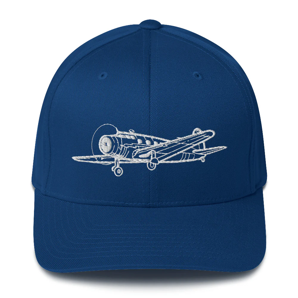 Vultee V-1A Aviation Icon Embroidered Hat - Image 3