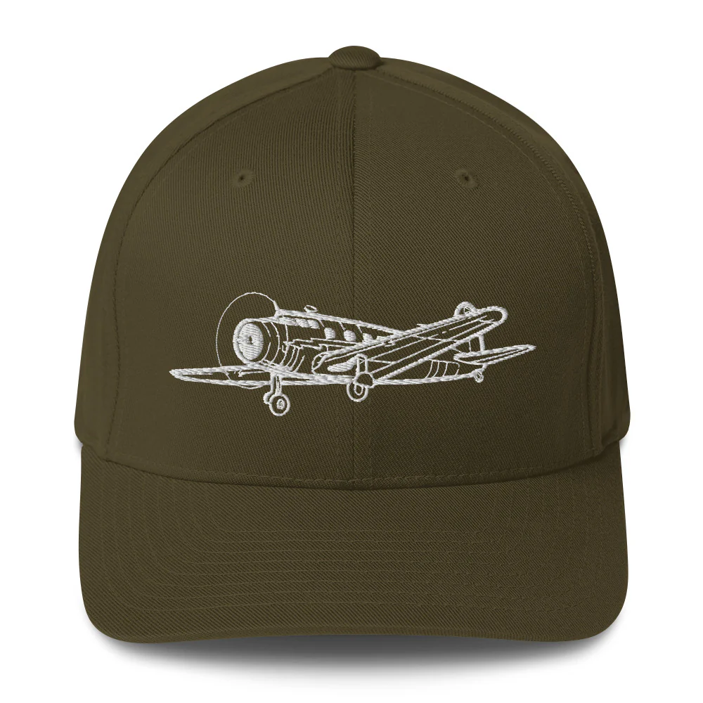 Vultee V-1A Aviation Icon Embroidered Hat - Image 5