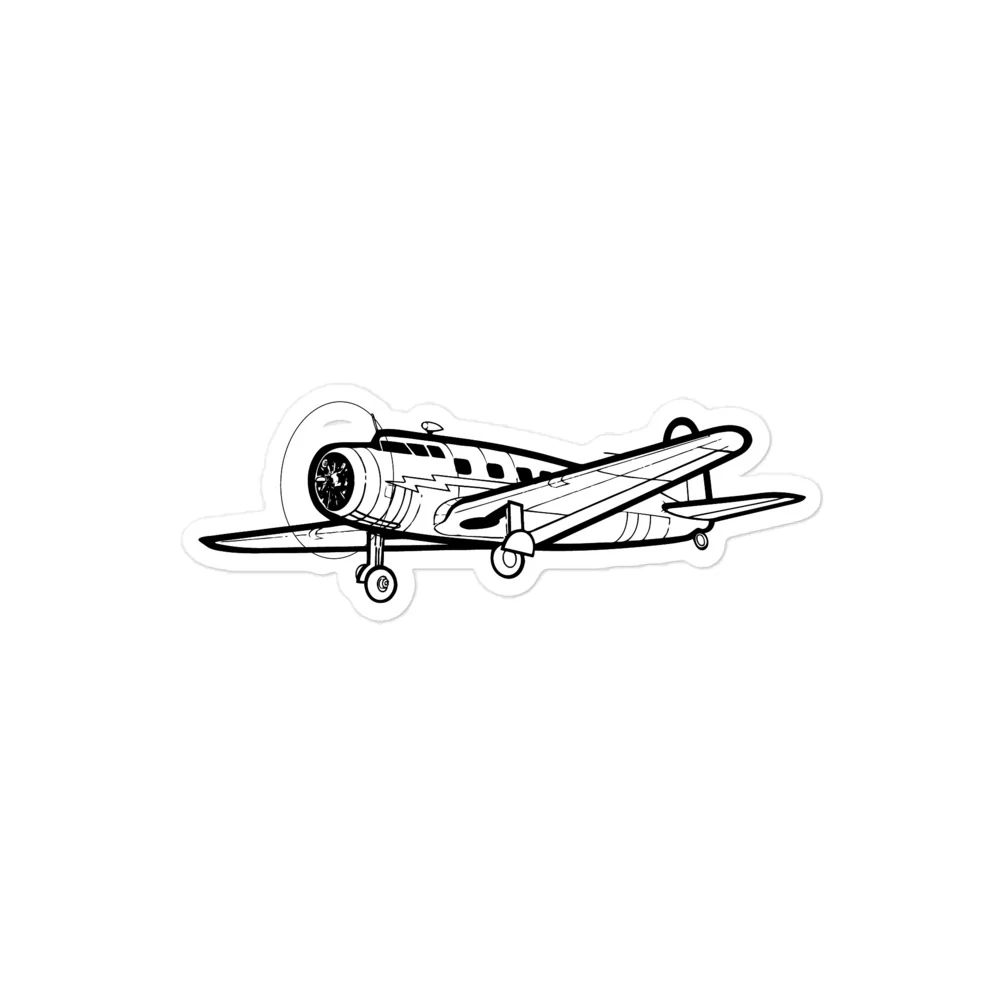 Vultee V-1A Aviation Icon Stickers - Image 2