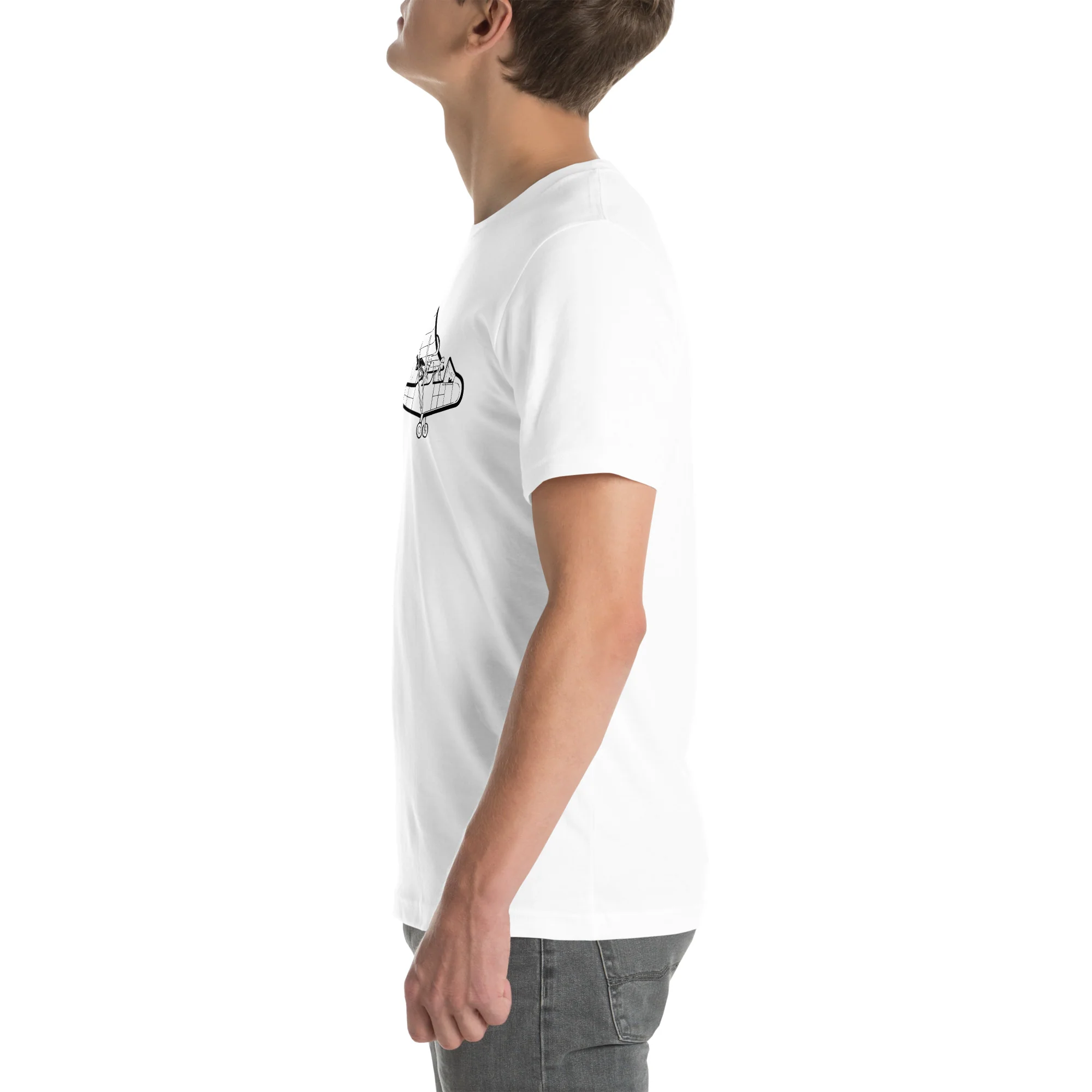 Woody's Pusher Sport Homebuilt Tee - Image 3