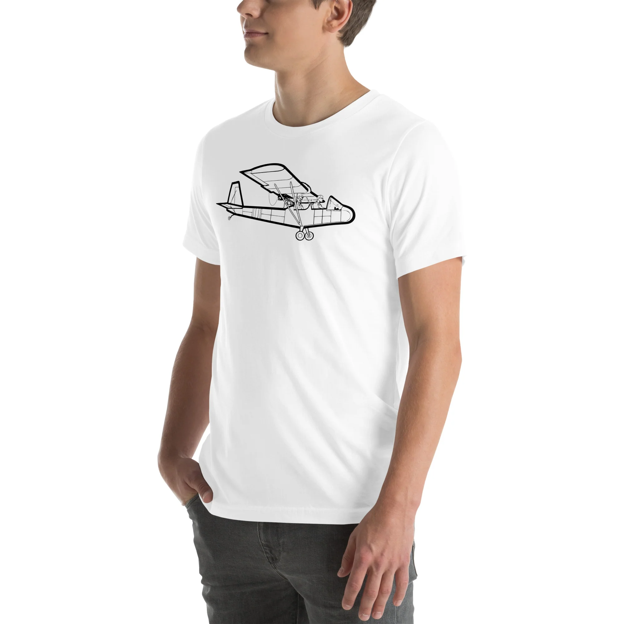 Woody's Pusher Sport Homebuilt Tee - Image 4