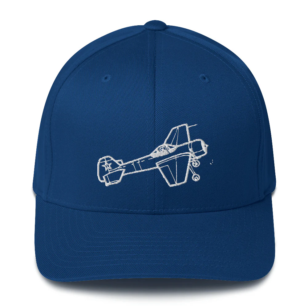 Yakovlev YAK-55 Sport Aircraft Embroidered Hat - Image 2
