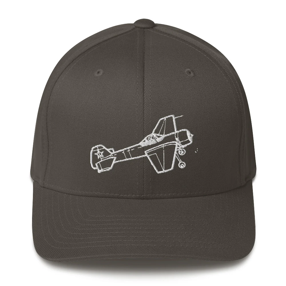 Yakovlev YAK-55 Sport Aircraft Embroidered Hat - Image 5