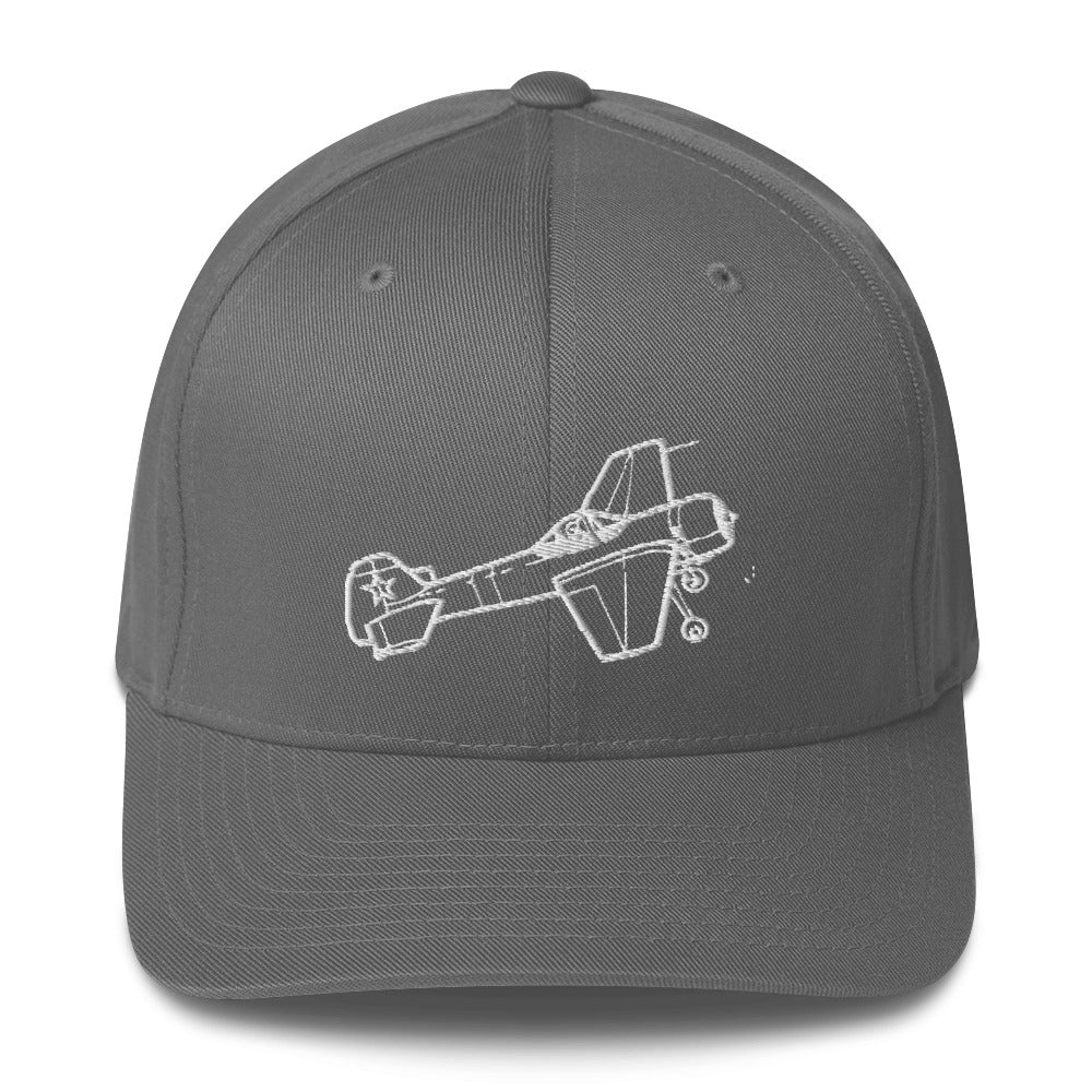 Yakovlev YAK-55 Sport Aircraft Embroidered Hat - Image 6