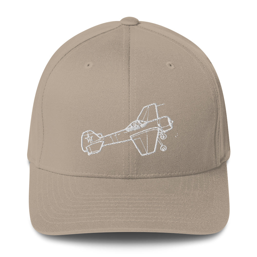 Yakovlev YAK-55 Sport Aircraft Embroidered Hat - Image 7