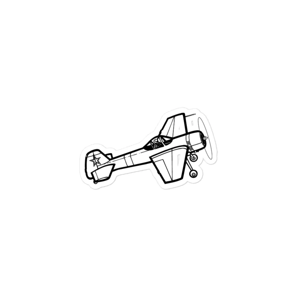 Yakovlev YAK-55 Sport Aircraft Stickers