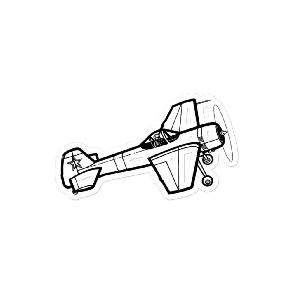 Yakovlev YAK-55 Sport Aircraft Stickers - Image 2